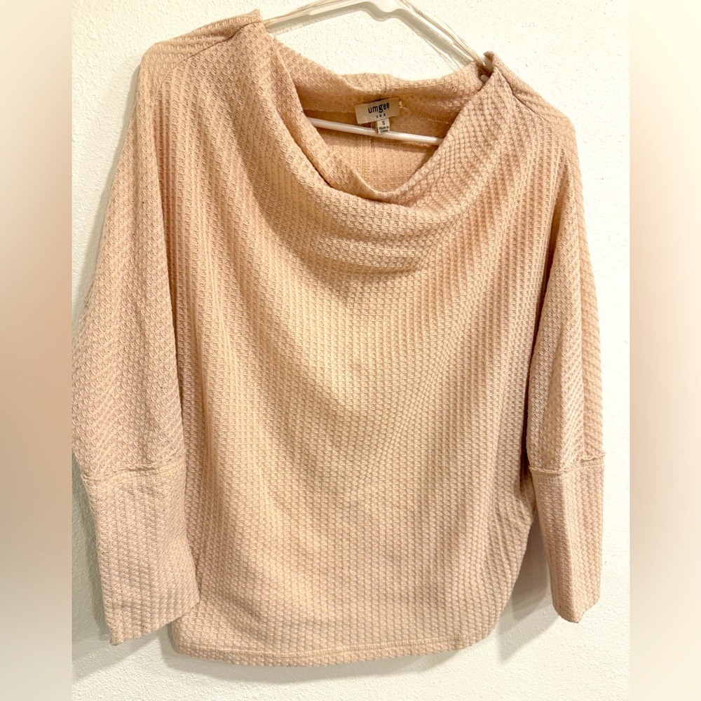 Cozy Cream Cowl kneck Sweater